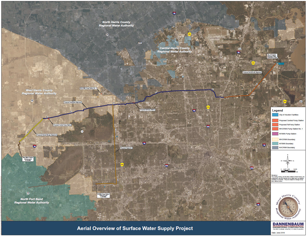 Maps West Harris County Regional Water Authority