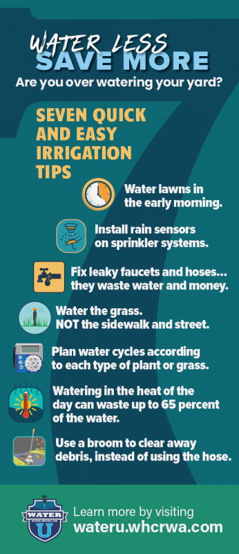 Seven Irrigation Tips Seven Irrigation Tips