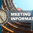 Meeting Information