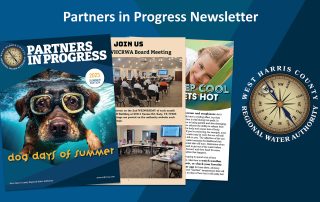 The West Harris County Regional Water Authority Summer Edition of the Partners in Progress newsletter is now available.