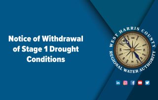 Notice of Withdrawal of Stage 1 Drought Conditions