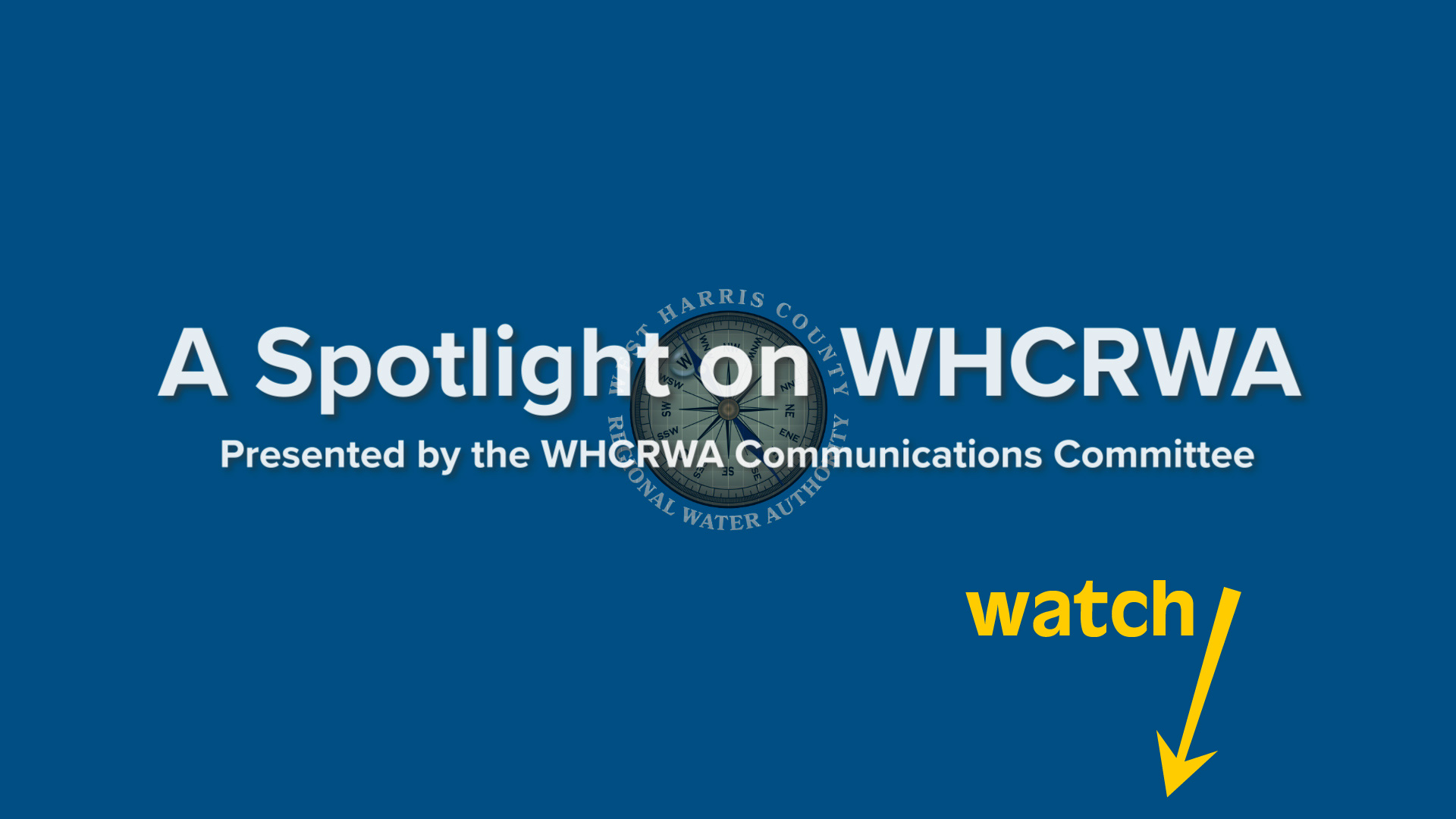 Watch a spotlight on whcrwa