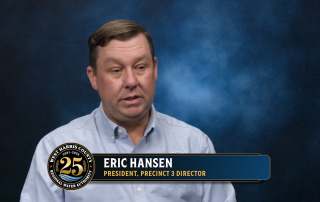 Eric Hansen, President and Precinct 3 Director