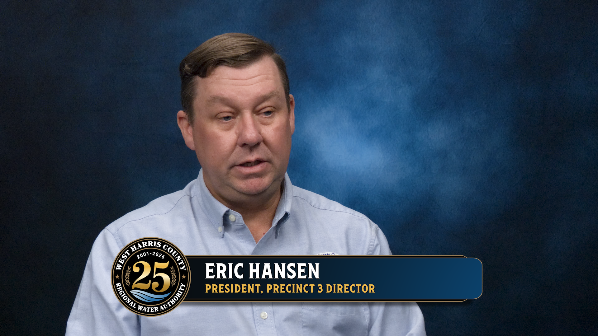 Eric Hansen, President and Precinct 3 Director